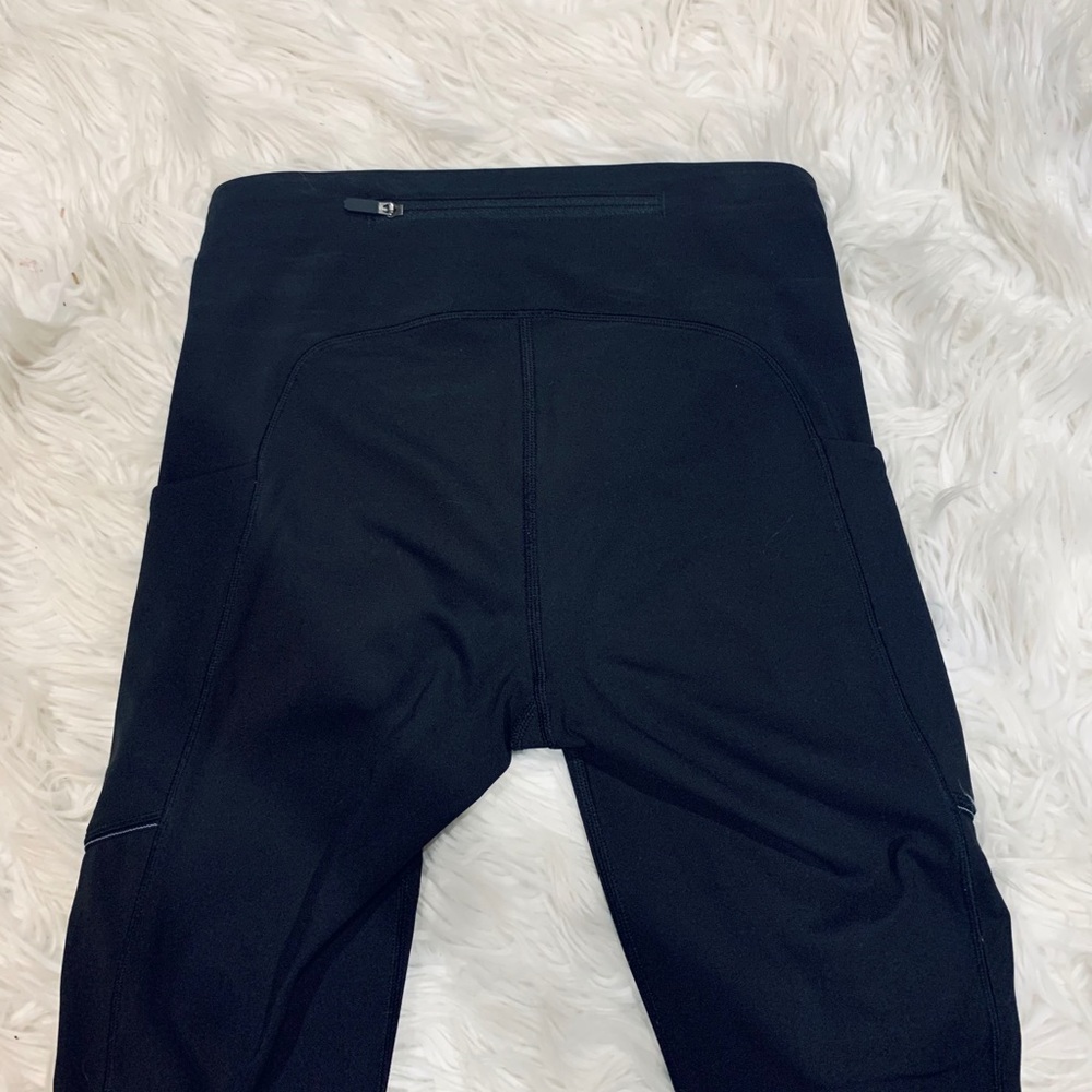 LuluLemon Fast & Free Tight with zipper on back